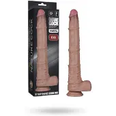 Vuxen Dual Layered Bendable XXL Cock 40,5 cm