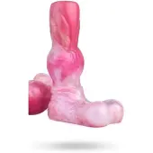 Pink Alien Monster Wolfy Penis Sleeve