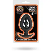 Vuxen KSB Silicone Anal Plug/Expander With Internal Bead Large