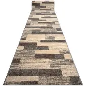 Rugsx Fortovet KARMEL Deski brædder grå karamel 80cm 80x900 cm