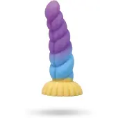 Vuxen Unicorn Fantasy Silicone Dildo 22 cm