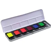 Finetec Premium vandfarvesæt Neon | 6 farver