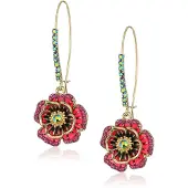Betsey johnson Rose Dangle ?reringe
