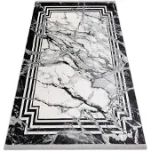 Rugsx Fortovet moderne TULS 51210 marmor antracit 180x270 cm