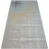 Rugsx Tæppe SCANDI 18216/051 - strimler GITTER 120x170 cm