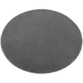 Rugsx TÆPPER hjul STAR grå cirkel 133 cm