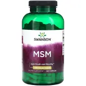 Swanson Health , MSM, 1.000 mg, 240 Kapsler