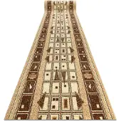 Rugsx Fortovet BCF JETTA DZETA beige 90 cm 90x270 cm