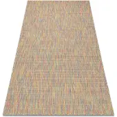 Rugsx Tæppe FISY moderne, OVERRASKNING SISAL 20789 mélange, regnbue 140x190 cm