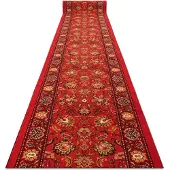 Rugsx Runner anti-slip TRADYCJA Tradition rød gummi 67cm 67x490 cm