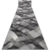 Rugsx Løber SILVER CHOCO grå 100 cm 100x650 cm