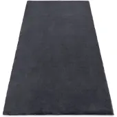 Rugsx Tæppe BUNNY antracit IMITERET KANINPELS 180x270 cm