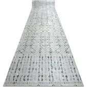 Rugsx Gummibelægning LOTUS OASIS 43570 Boho beige VASKBAR 80cm 80x540 cm