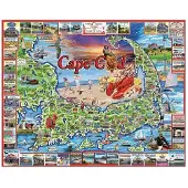 White Mountain Puzzles Cape Cod - 1000 Piece Jigsaw Puzzle