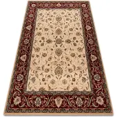 Rugsx Tæppe OMEGA ARIES blomster lyse rubin 66x100 cm