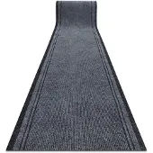 Rugsx VISKER Gummibelægning MALAGA grå 2107 100 cm 100x810 cm