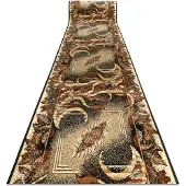Rugsx Fortovet BCF LIŚĆ beige (AGAWA) 160 cm 160x160 cm