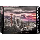Eurographics Seattle City Skyline Puzzle (1000-delt) (6000-0660)