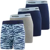 Quiksilver Herre 4-pak Boxershorts – Ydeevne, åndbar og fugttransporterende undertøj