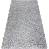 Rugsx Tæppe SUPREME 51201140 shaggy 5cm sølv 60x115 cm