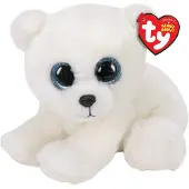 TY UK Ltd Ari Isbj?rn Beanie Babyer Hvid 15 cm