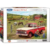 Eurographics Bedstefars gamle lastbil (1965 Ford F-100) af Greg Giordano