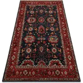 Rugsx Tæppe POLONIA Tesoro Ramme marineblå blå 170x235 cm