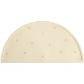 Mushie Silicone Placemat til børn | BPA-fri ikke-glidende design (Pretzel)