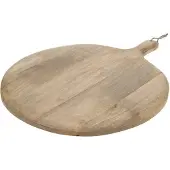 Excellent rund serveringsbræt i mangotræ, Ø 47 cm