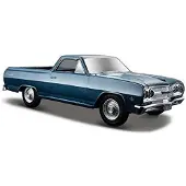 Maisto 1:25 1965 Chevy El Camino Diecast Vehicle (farver kan variere)