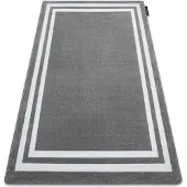 Rugsx Tæppe HAMPTON Ramme grå 200x290 cm