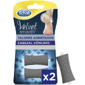Scholl Velvet Smooth File For Cracked Heels Replacement 2 Units