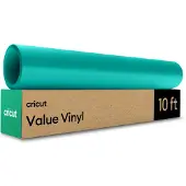 Cricut Value Permanent vinylmatte teal (12in x 10ft rulle)