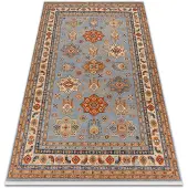 Rugsx Tæppe KESHAN Ramme itämainen 7683/53544 beige / blå 80x145 cm