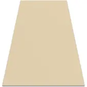 Rugsx Tæppe RUMBA 1963 enkelt farve fløde 70x200 cm