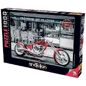 AnaTolian Red Chopper Jigsaw -puslespil (1000 stykke) (Per1019)