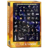 Eurographics Space Explorers 1000 Piece Puzzle (6000-2001)