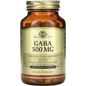 Solgar , GABA, 500 mg, 100 Vegetariske Capsules