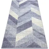 Rugsx Tæppe FEEL 5673/17944 SILDEBEN beige/lilla 120x170 cm