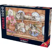 AnaTolian 1000 stykke - Anatolisk puslespil - Kittens puslespil