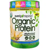 Purely Inspired , Økologisk Plantbaseret Protein Powder, Creamy French Vanille, 1,25 lbs (567 g)