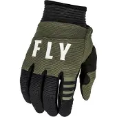 FLY Racing 2023 F-16 Handsker til Voksne (Oliven Grøn/Sort, X-Large)