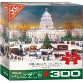 Eurographics Eurografik jul p? Capitol af Carol Dyer 300-stykke puslespil