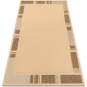 Rugsx Sisaltæppe SISAL FLOORLUX 20195 men / coffee 60x110 cm