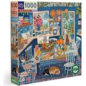 Ginza.se Piece and Love Blue Kitchen 1000 Piece Square Adult Jigsaw Puzzle/Ages 14+ (PZTBUK)