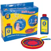 Pustefix Multi Bubbler Giant Bubble Ring og Multi Bubble Ring Legetøjssæt til børn inkluderer 8,45 oz bobleopløsningsflaske og flydende bakke Mak