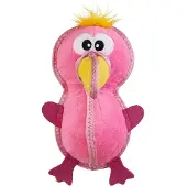Outward Hound Xtreme Seamz Flamingo Squeaky Holdbart Hundelegetj