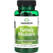Swanson Health , Tyrker-Rabarber, 500 mg, 100 Kapsler