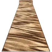 Rugsx Fortovet KARMEL FRYZ - ARABICA brun 70 cm 70x250 cm