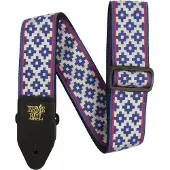 Ernie Ball Jacquard Guitar Strap Blue Crux (P05336)